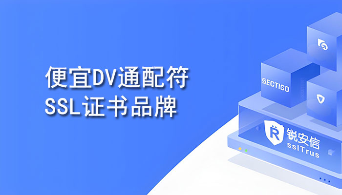 便宜的DV通配符SSL证书品牌一览