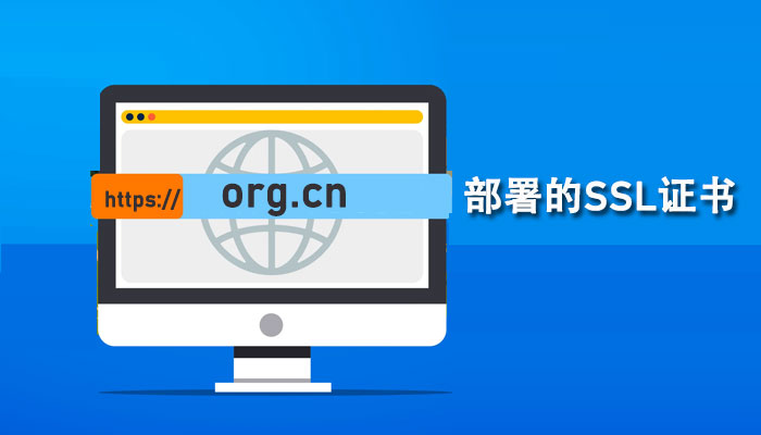 揭秘org.cn组织团体域名网站部署的SSL证书