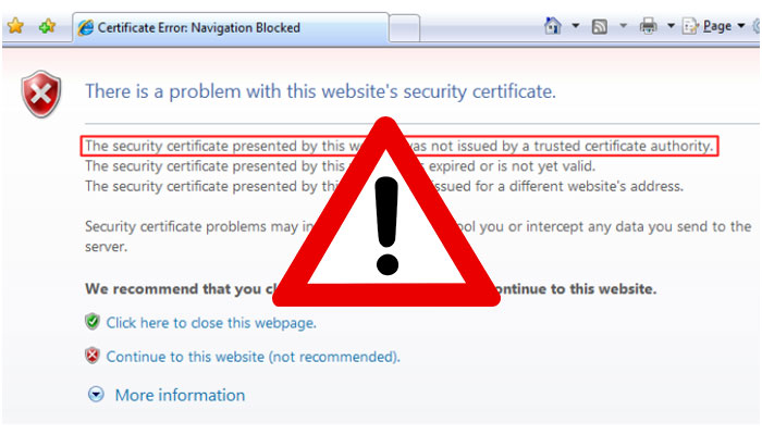 HTTPS网站安全证书不受信任怎么解决？