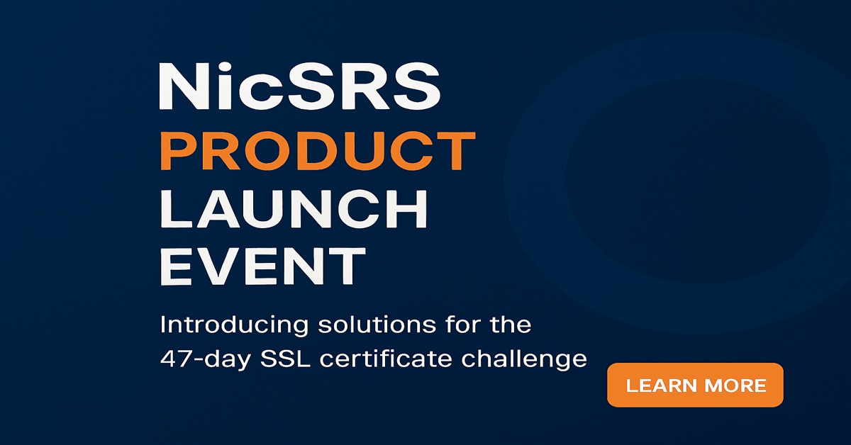 NicSRS October Product Launch in Beijing : Preparing for 47-Day SSL