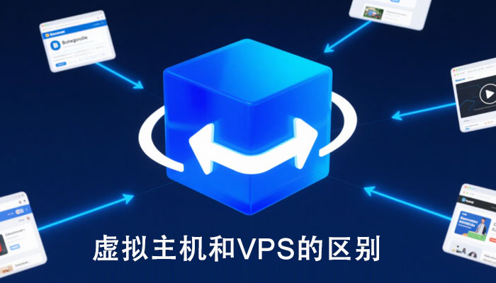虚拟主机和VPS的区别：技术架构、资源分配、运维难度等
