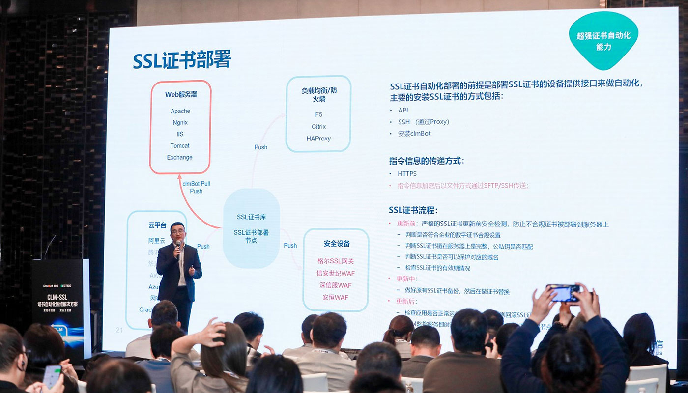 CLM - SSL证书自动化运维解决方案发布会完美收官，助力企业轻松应对47天SSL证书管理挑战