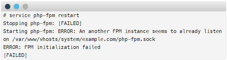 【Plesk经验分享】PHP-FPM重启失败怎么办？
